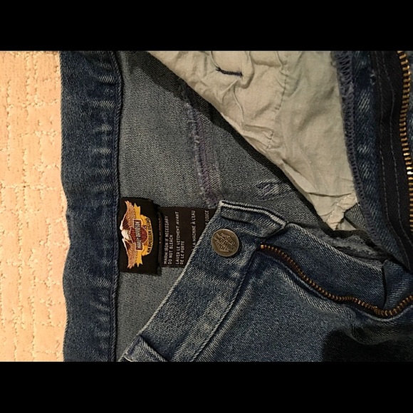 Harley Davidson high rise vintage boot cut jeans - Picture 1 of 3